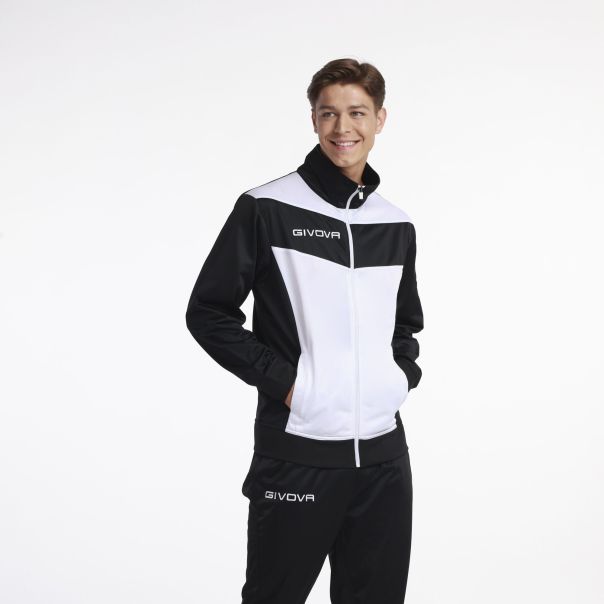 GIVOVA Trenerka tuta visa triacetato 4s M - TR018SUM-0310