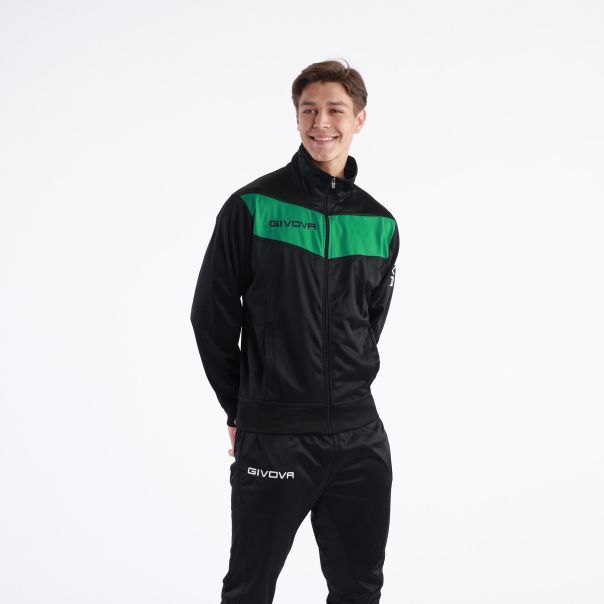 GIVOVA Trenerka Tuta Visa Triacetato 4S M - TR018SUM-1013