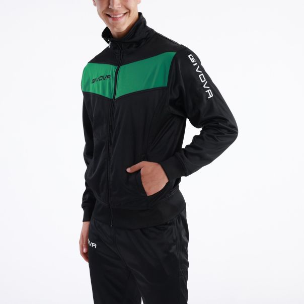 GIVOVA Trenerka Tuta Visa Triacetato 4S M - TR018SUM-1013