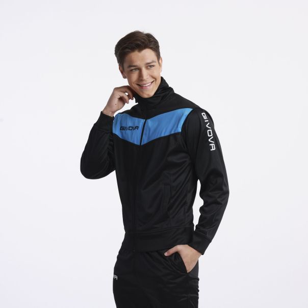 GIVOVA Trenerka tuta visa triacetato 4s M - TR018SUM-1024