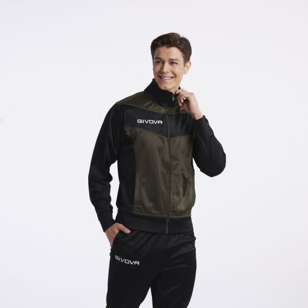 GIVOVA Trenerka tuta visa triacetato 4s M - TR018SUM-5110