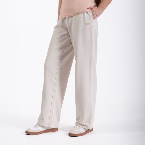 LA TERRA Donji deo trenerke lunga open hem pants W - TRA251F103-11