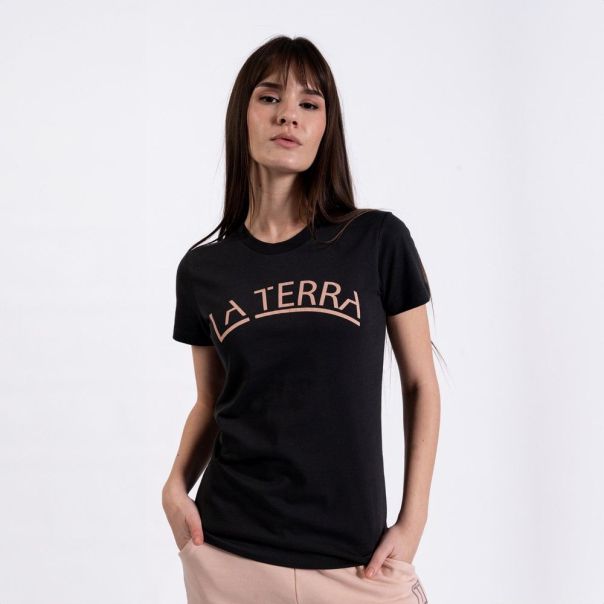 LA TERRA Majica kratak rukav fiore W - TRA251F801-01