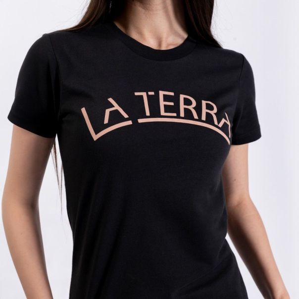 LA TERRA Majica kratak rukav fiore W - TRA251F801-01