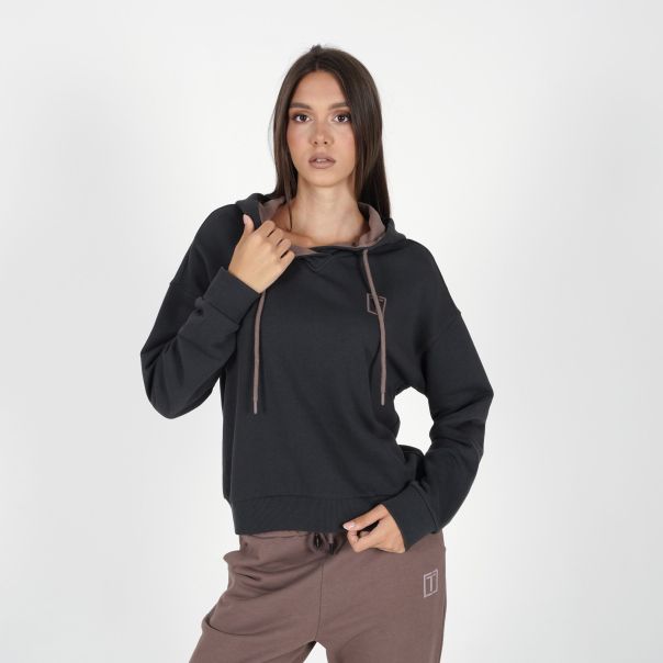 LA TERRA Duks sa kapuljačom unica W - TRA253F601-01