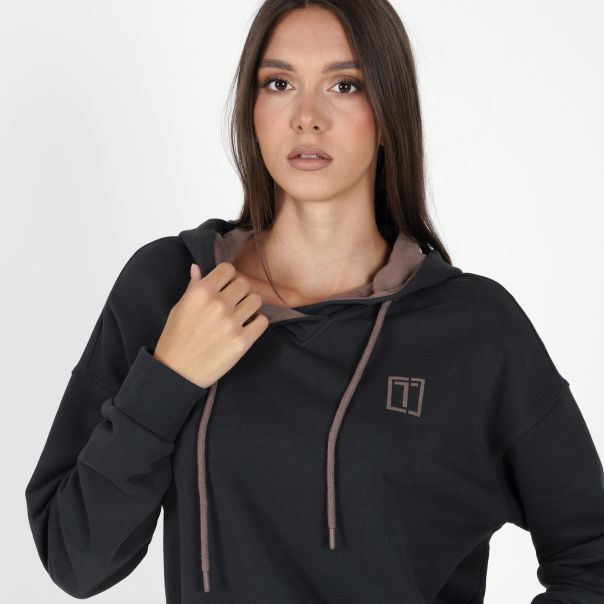 LA TERRA Duks sa kapuljačom unica W - TRA253F601-01