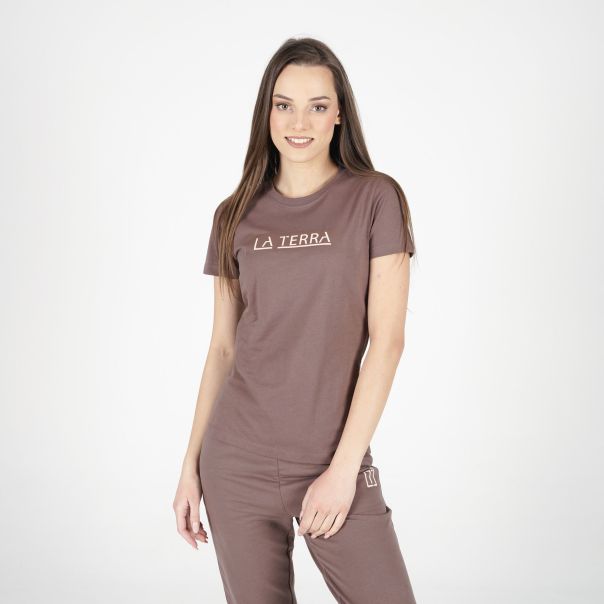 LA TERRA Majica kratak rukav sara t-shirt W - TRA261F800-79