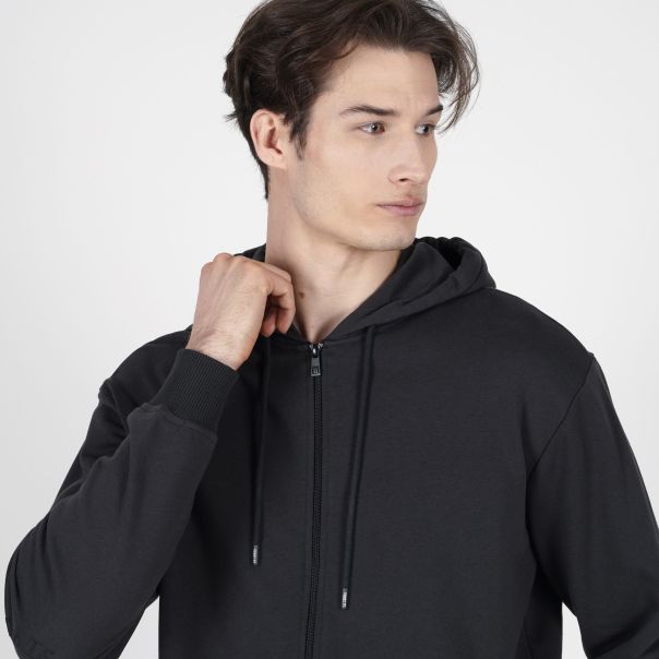 LA TERRA Duks sa kapuljačom fausto full zip hoody M - TRA261M600-01
