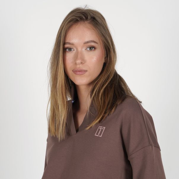 LA TERRA Duks ximena half zip W - TRA263F602-79