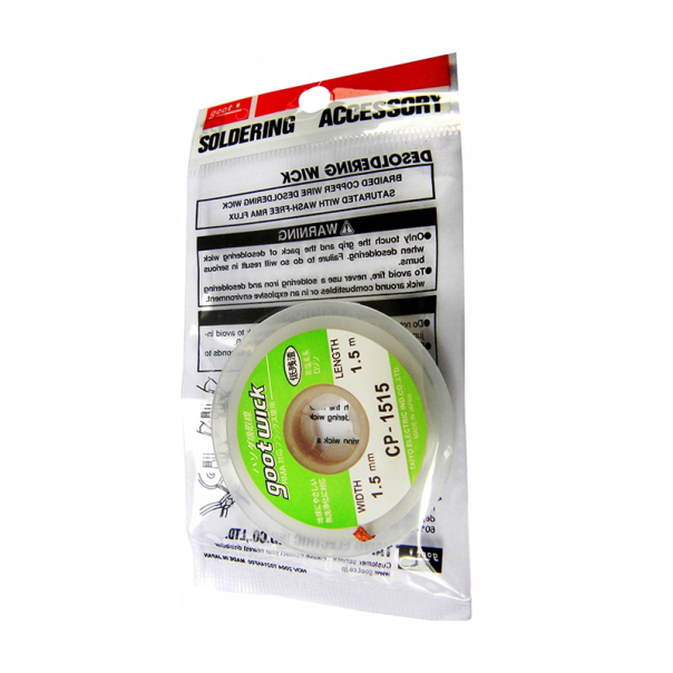 Traka (zica) za razlemljivanje i uklanjanje kalaja GOOT CP-1515 1.5mm-1.5m - 115050