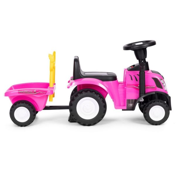 ECO TOYS Traktor sa prikolicom za decu, roze - 658T PINK