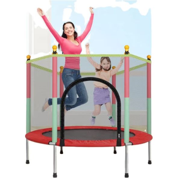 Trambolina za decu, 133cm, crvena - CHEP007