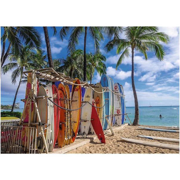 TREFL Puzzle Waikiki Beach, Hawai - 1.000 delova - 103792-T10742
