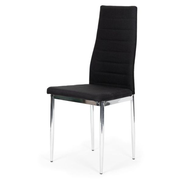 MODERNHOME Trepezarijske stolice set 4 kom tami eko koža black - DC855-C-4 BLACK