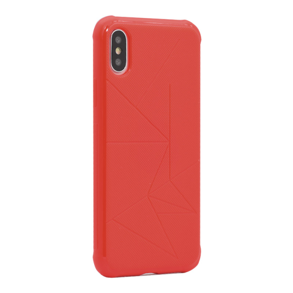 Maska za iPhone X/ XS Triangle magnet crvena - 025299