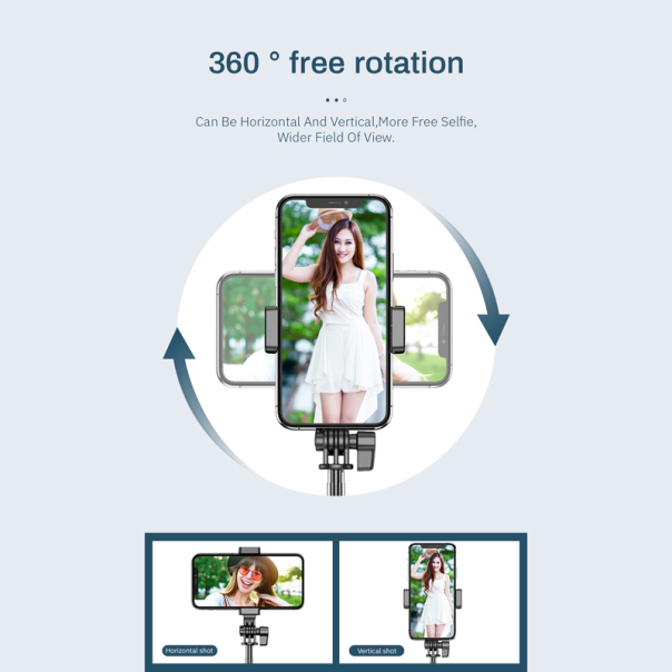 Tripod sa LED rasvetom R12 pink - 92207