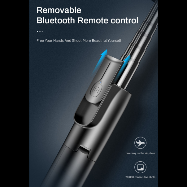 Tripod sa LED rasvetom R12 pink - 92207