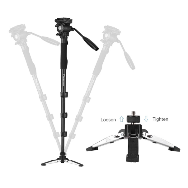 Monopod Weifeng WF-3958M profesionalni crni - 605972