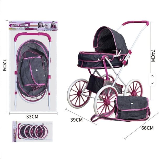 WINNER BIKE BIC.STROLLER HF816-Z PINK - EP3099097