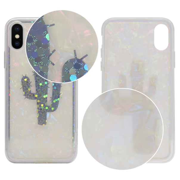 Maska za iPhone XR Tropic bela - 037101