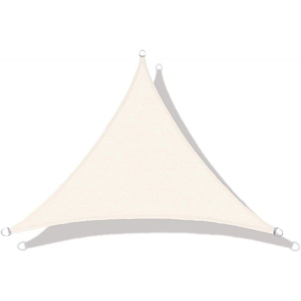 MULTIGARDEN Trostrano suncobran jedro 3×3×3 m, vodootporno, bež - - EP3003415