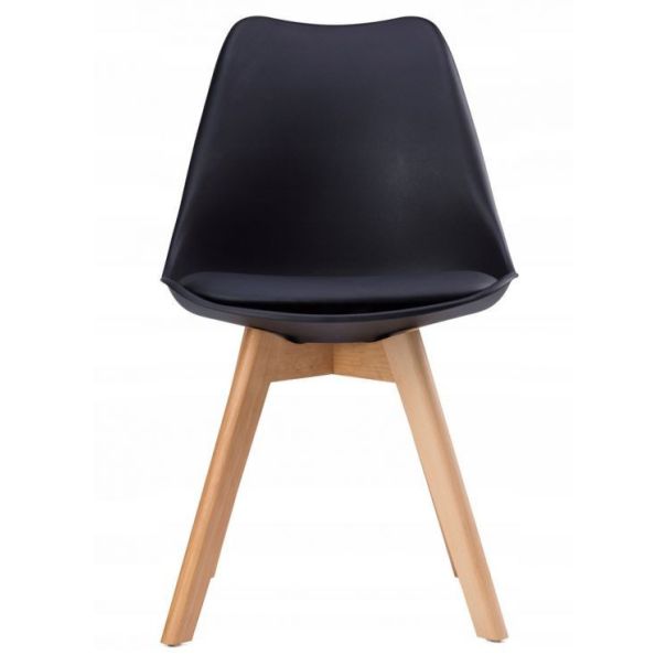 MODERNHOME Trpezarijske stolice set 4 kom filipo - PC-003 BLACK-1