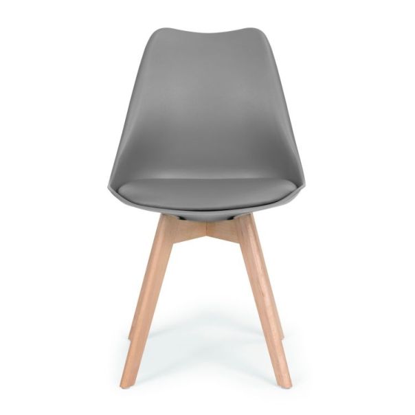 MODERNHOME Trpezarijske stolice set 4 kom filipo dark grey - PC-003 DG