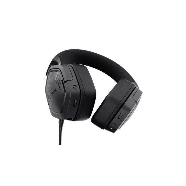 TRUST Bežične gaming slušalice GXT493 Carus, crna - 25491