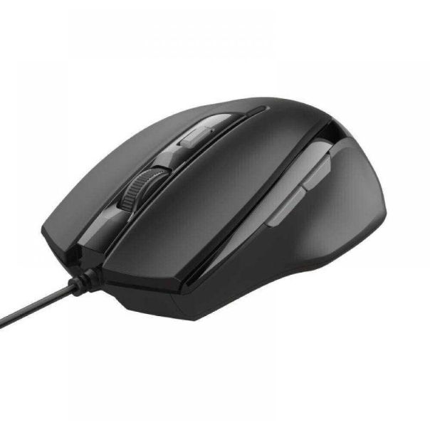 TRUST Žični miš Voca Comfort, crna - 23650