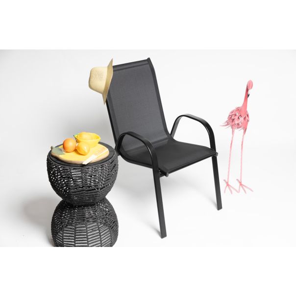 ZEN GARDEN Baštenska stolica Havana, antracit - TT 200033