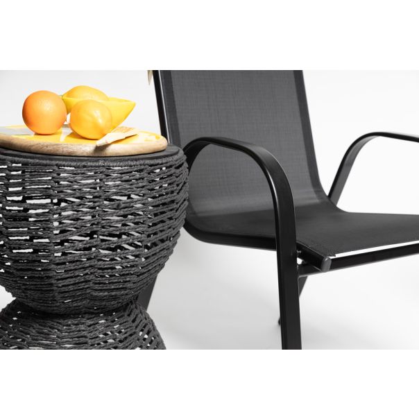 ZEN GARDEN Baštenska stolica Havana, antracit - TT 200033