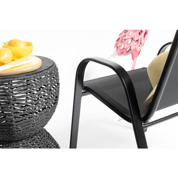 ZEN GARDEN Baštenska stolica Havana, antracit - TT 200033
