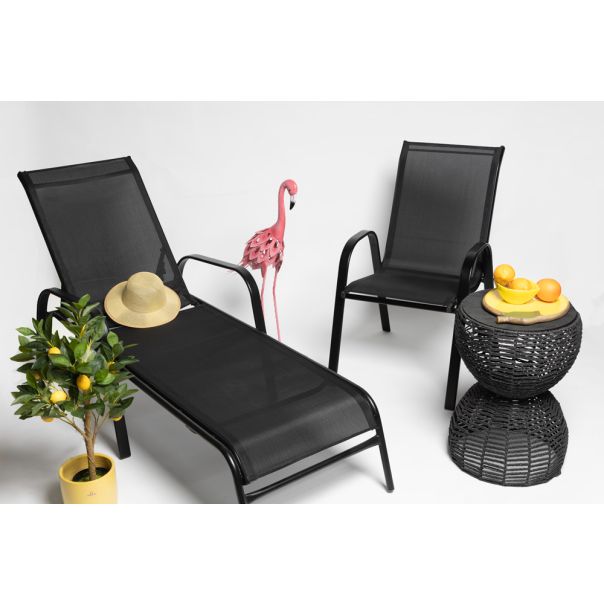 ZEN GARDEN Baštenska stolica Havana, antracit - TT 200033