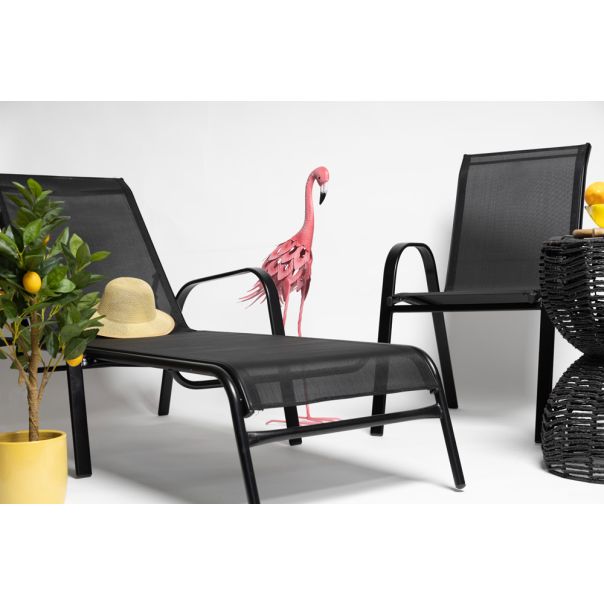 ZEN GARDEN Baštenska stolica Havana, antracit - TT 200033