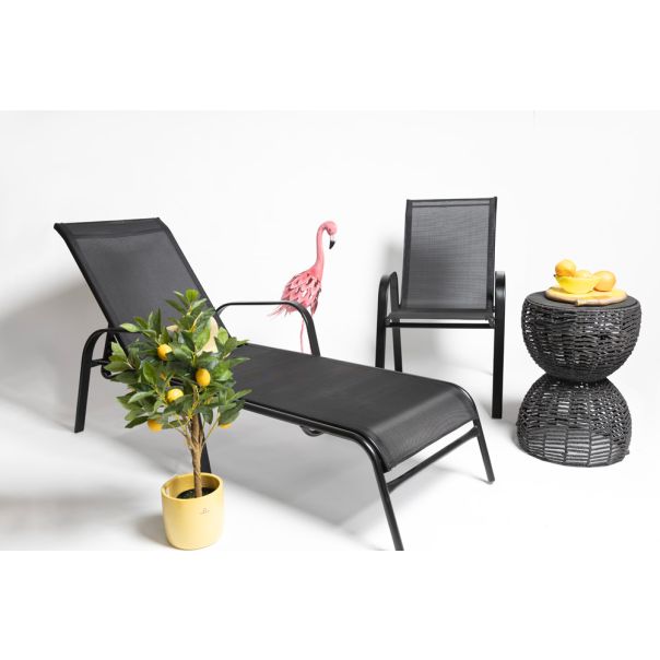 ZEN GARDEN Baštenska stolica Havana, antracit - TT 200033