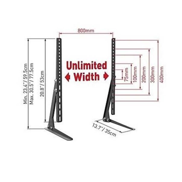 BARKAN Nosač za TV do 32