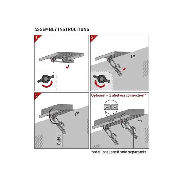 BARKAN Nosač/polica za AV - TVZ01911