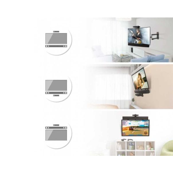 BARKAN Polica i nosač za soundbar E850.B Univerzalna A/V - TVZ02291