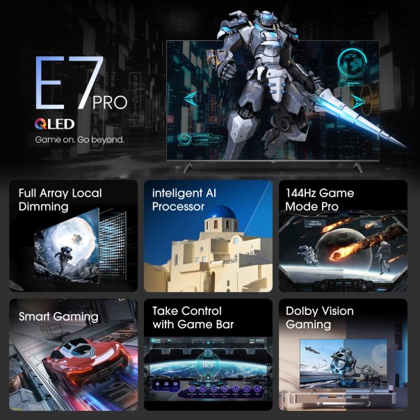 HISENSE Televizor 85E7NQ PRO, Ultra HD, Smart - TVZ02730 - TVZ02730