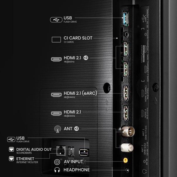HISENSE Televizor 85E7NQ PRO, Ultra HD, Smart - TVZ02730