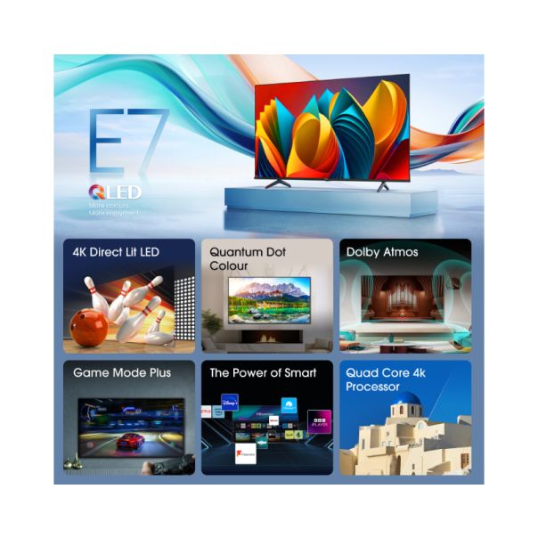 HISENSE Televizor 85E7NQ, Ultra HD, Smart - TVZ02823