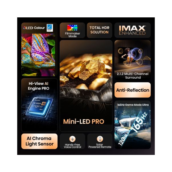 HISENSE Televizor 100U7Q PRO, Ultra HD, Smart - TVZ02833