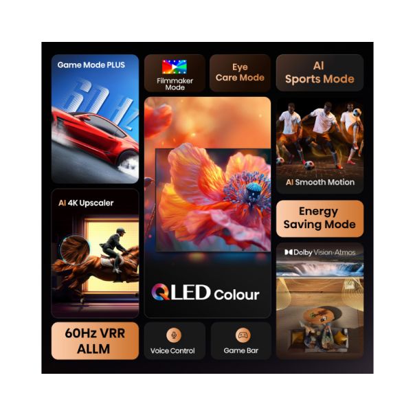 HISENSE Televizor 65E7Q, Ultra HD, Smart - TVZ02834