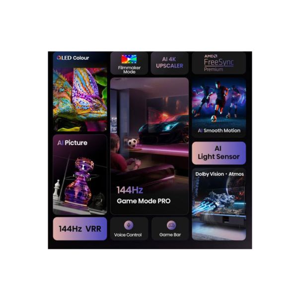 HISENSE Televizor 85E7Q PRO, Ultra HD, Smart - TVZ02880