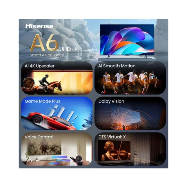 HISENSE 55 inča 55A6S 4K UHD LED Smart TV - EP3003622
