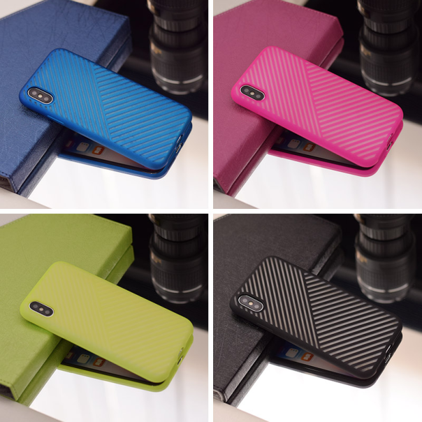 Maska za iPhone X Twill tamno plava - 025869