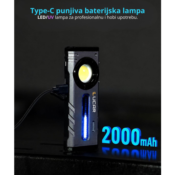 LUCAR Džepna LED/UV lampa - EP3011837