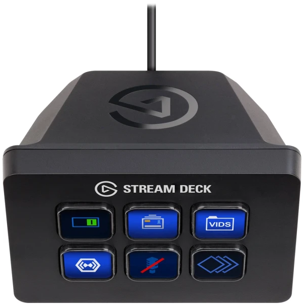 Stream Deck i makro kontroler Elgato 10GAI9901 STDEMI Black - EP3026856