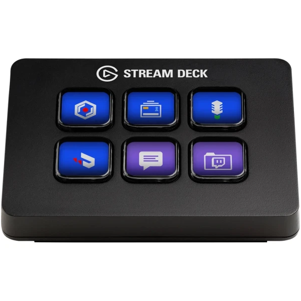 Stream Deck i makro kontroler Elgato 10GAI9901 STDEMI Black - EP3026856