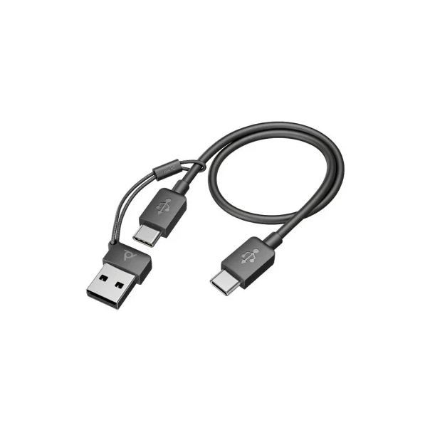 Slušalice sa mikrofonom Poly Voyager Focus 2 USB-C/A 9T9J3AA - EP2988342